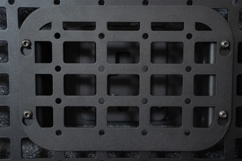 Ford Super Duty F350 Bed Side Molle Panel - Passenger Side - Addictive Desert Designs - Hammer Black - `23-`27